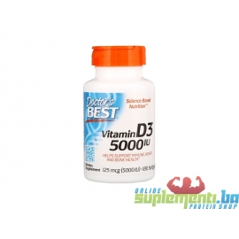 DOCTOR'S BEST Vitamin D3 (5000 IU) (180kaps)