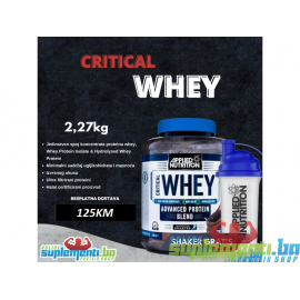 APPLIED CRITICAL WHEY/2,27kg/ + SHAKER