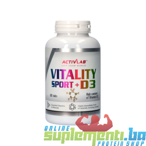 ACTIVLAB VITALITY SPORT + D3 (120tab)