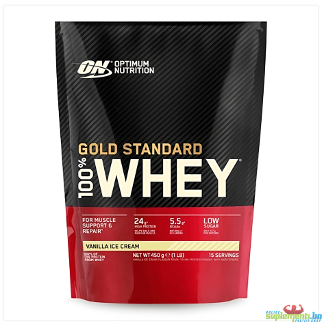 OPTIMUM NUTRITION - GOLD STANDARD 100% WHEY (450g)