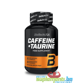 BIOTECHUSA Caffeine+Taurine - 60caps