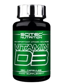SCITEC NUTRITION VITAMIN D3 (250cap)