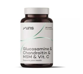 UNS GLUKOZAMIN HONDROITIN MSM & VIT.C (120 CAPS)