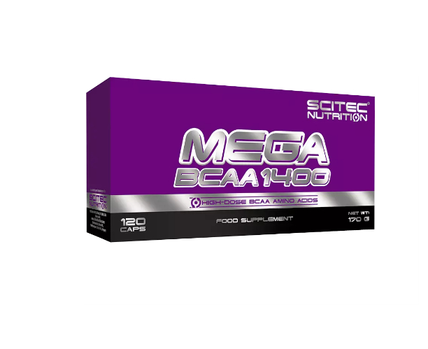 SCITEC NUTRITION MEGA BCAA 1400 (120 KAPSULA)