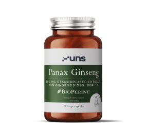 UNS KOREJSKI GINSENG + BIOPERIN (90 BILJNIH KAPSULA)
