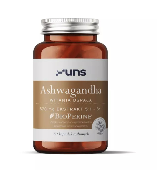 UNS ASHWAGANDHA + BIOPERINE (60 BILJNIH KAPSULA)