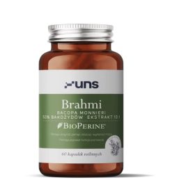 BRAHMI (BACOPA MONNIERI) + BIOPERINE (60 VEGE KAP)