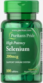 PURITAN’S PRIDE  SELEN 200mcg (100TAB)