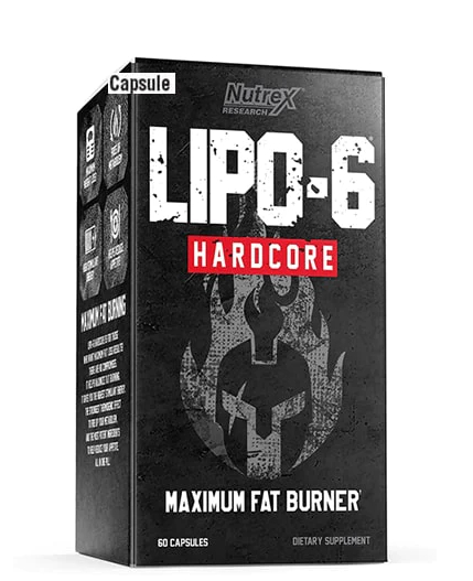 NUTREX LIPO 6 Hardcore - 60caps