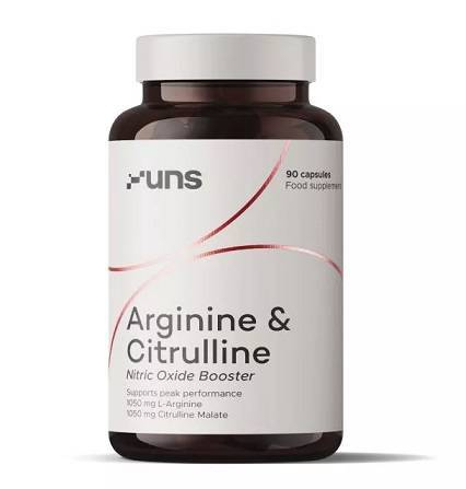 UNS L-ARGININ & L-CITRULLINE 90 kapsula
