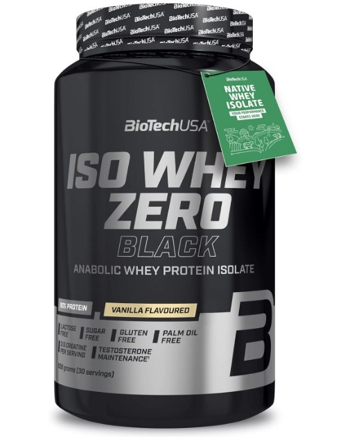 BIOTECHUSA ISO WHEY ZERO BLACK VANILLA (908g)