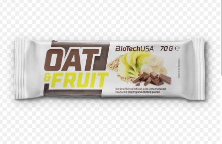 BIOTECHUSA OAT&FRUIT BAR BANANA (70g)
