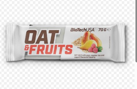 BIOTECHUSA OAT&FRUIT BAR PEAR (70g)